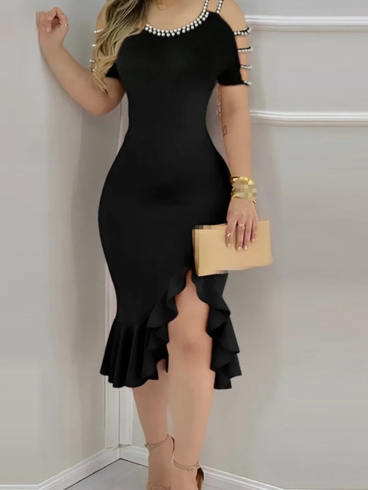 Fashion Autumn Winter Party Dress
